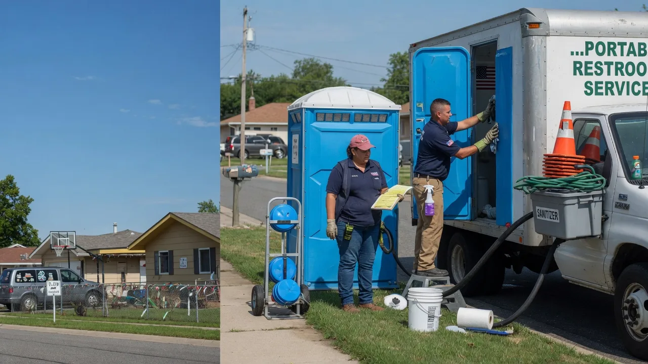 Portable Toilet Rental in Elliston, VA near me